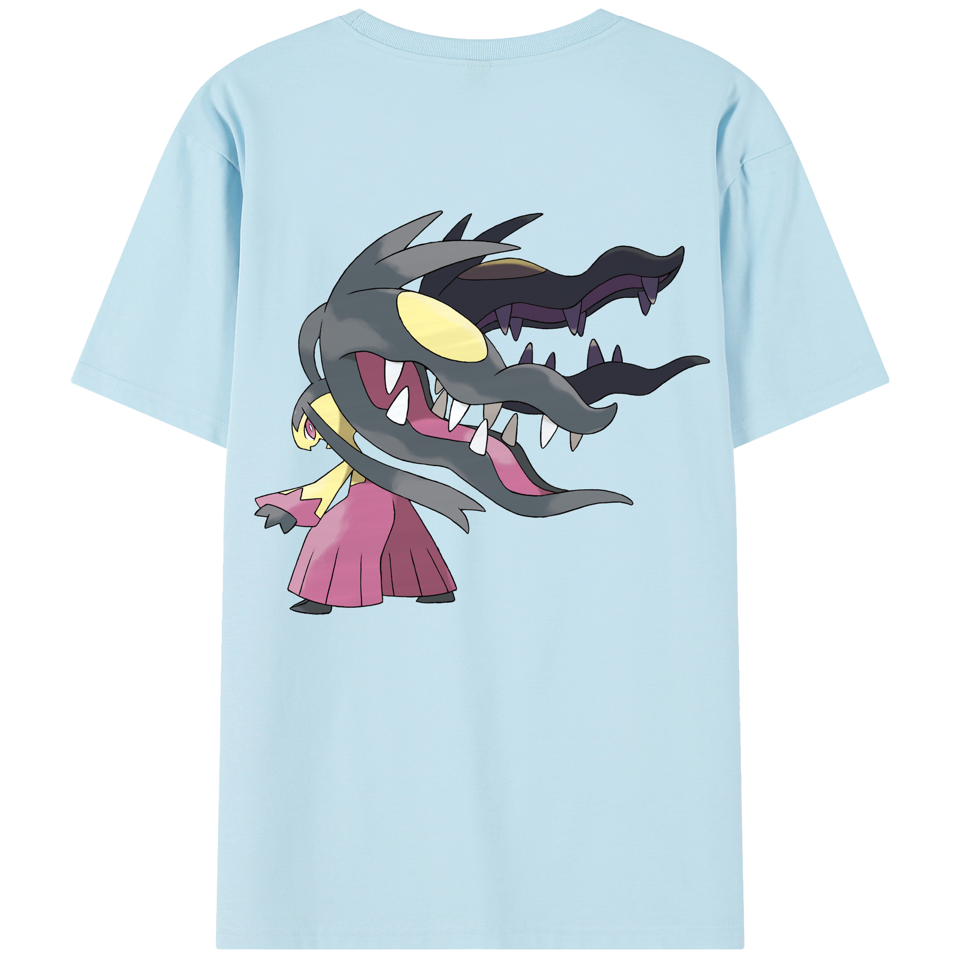 （画像用） ポケットモンスター Pokémon 綿100％半袖Tシャツ（背面プリント）